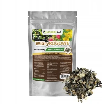 Wióry rogowe 3 kg - nawóz organiczny z kopyt i rogów bydlęcych
