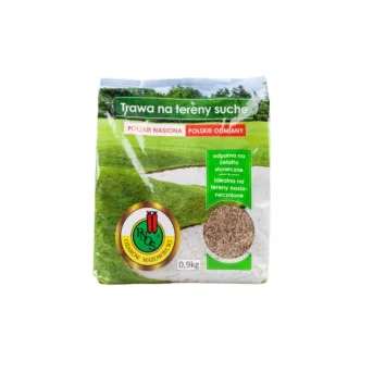 Mieszanka traw gazonowych NA TERENY SUCHE 900g