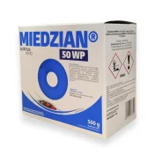 MIEDZIAN 50 WP 0,5 KG Środek grzybobójczy Fungicyd z miedzią oprysk do sadu