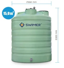 Zbiornik na RSM 15000 marki SWIMER w okazyjnej cenie