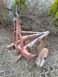 Pług 2 skibowy Unia-Grudziądz