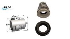 Uszczelnienie mechaniczne typ J5 na wałek 16 mm- 0160 J5+S7 CAR/CER/E/F/F