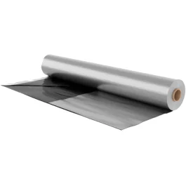 Folia pryzmowa 12m x 33m czarno-srebrna SILOERG PRYZMA