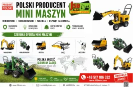 Osprzęt Rolniczy Budowlany + Koparki Ładowarki Wozidła POLSKIE JSB