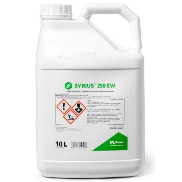 Środek grzybobójczy SYRIUS 250 EW 10L Emulsja Tebukonazol pszenica rzepak