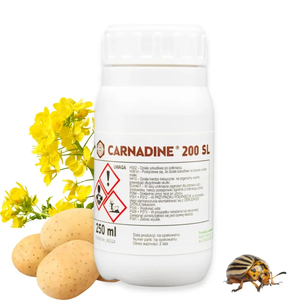 Środek owadobójczy CARNADINE 200 SL 250ML acetamipryd oprysk rzepak ozimy