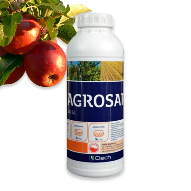 Środek na chwasty AGROSAR 360 SL 1L glifosat herbicyd wypala chwasty