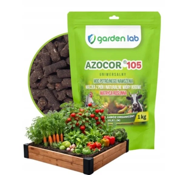 AZOCOR 105 (N 10.5) - azotowy nawóz organiczny pochodzenia zwierzęcego
