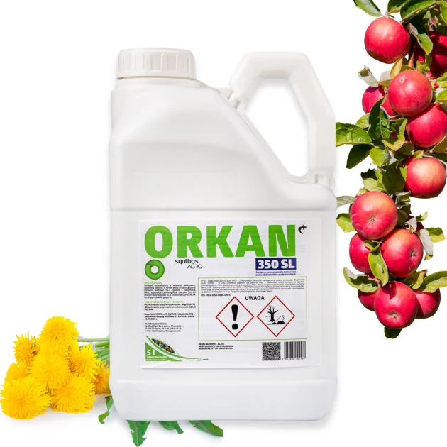 ORKAN 350 SL 5L ŚRODEK NA CHWASTY SKRZYP POLNY MNISZEK LEKARSKI PERZ OPRYSK