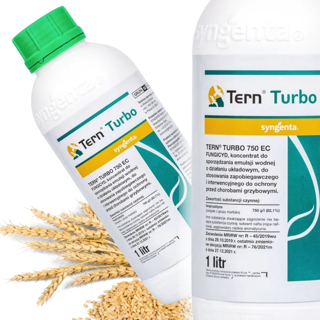 Środek grzybobójczy TERN TURBO 750 EC 1L fungicyd fenpropidyna mączniak