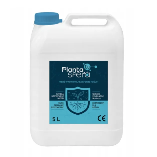 Miedź systemiczna PlantaSfera Cu 5L