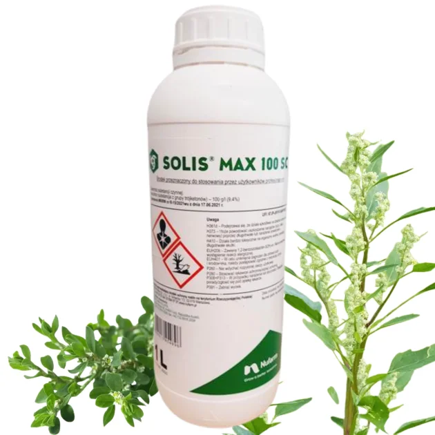 Środek na chwasty SOLIS MAX 100 SC 1L herbicyd uprawa kukurydzy mezotrion