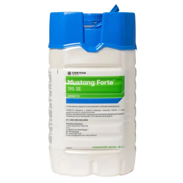 Środek na chwasty MUSTANG FORTE 195 SE 15L Herbicyd selektywny do zbóż