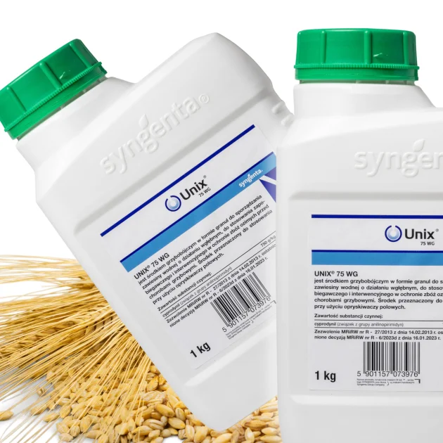 Środek grzybobójczy UNIX 75 WG 1kg fungicyd uprawa pszenicy i jęczmienia
