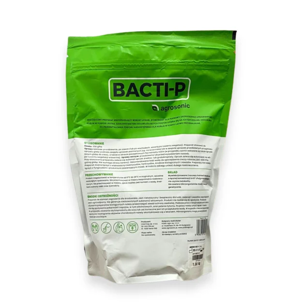 BACTI-P – Preparat mikrobiologiczny do gleby i upraw 1kg