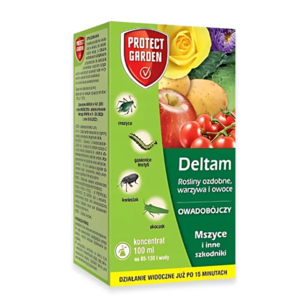 Środek na owady DELTAM 100 ml koncentrat rośliny ozdobne warzywa owoce