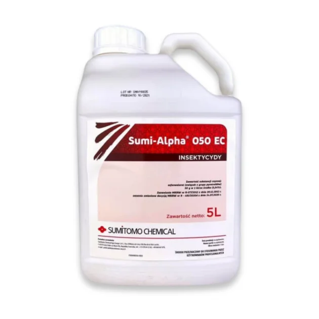 SUMI ALPHA 050 EC 5L KONCENTRAT ŚRODEK OWADOBÓJCZY PSZENICA OZIMA RZEPAK
