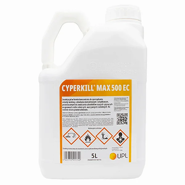 Środek owadobójczy CYPERKILL MAX 500 EC 5L Insektycyd cypermetryna