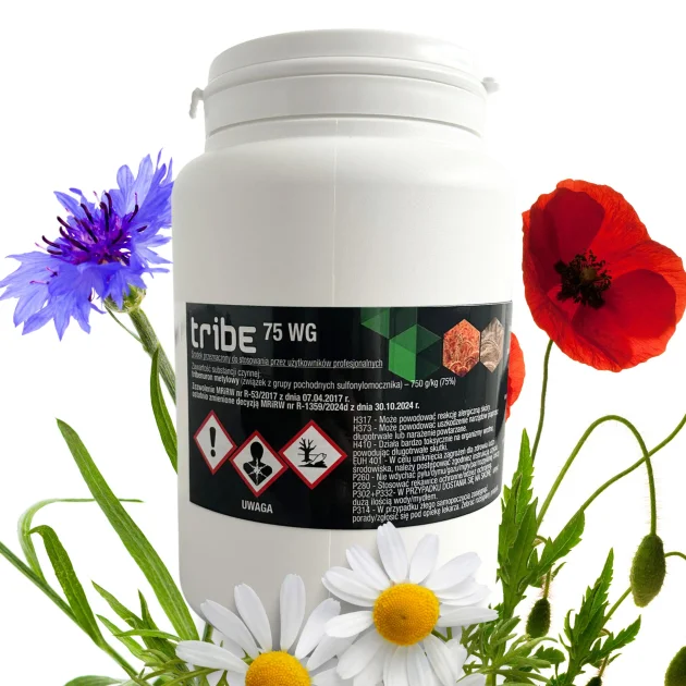 Środek na chwasty TRIBE 75 WG 500G Herbicyd selektywny granulat na zboża