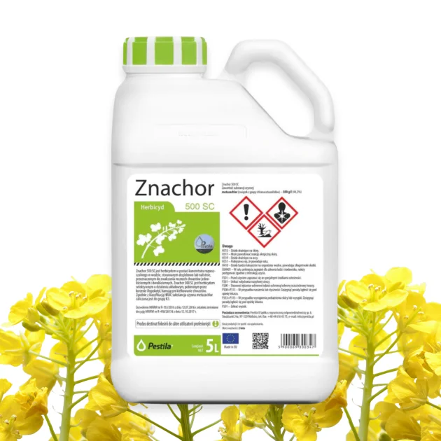 ZNACHOR 500 SC 5L KONCENTRAT HERBICYD ŚRODEK NA CHWASTY RZEPAK OZIMY