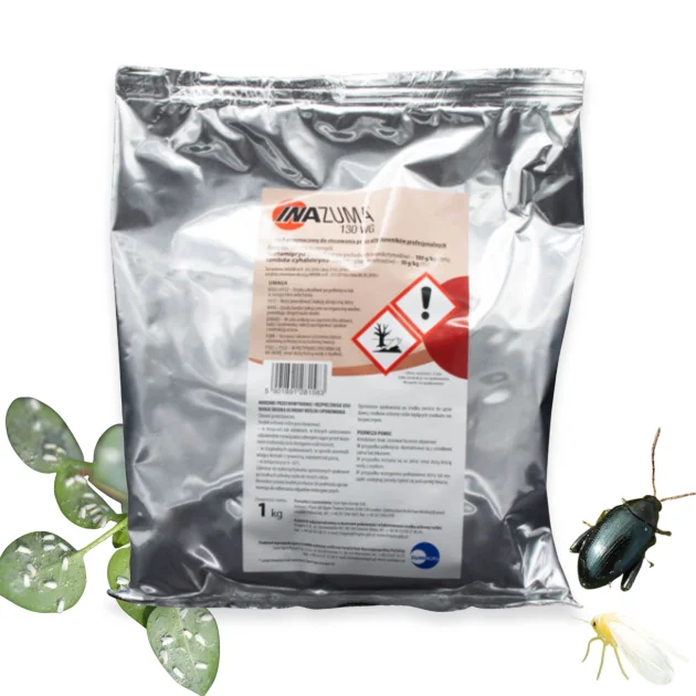 INAZUMA 130 WG 1KG Insektycyd granulat zwalcza mszyce pchełkę rzepakową