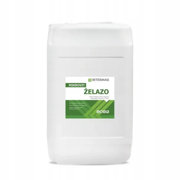 MIKROVIT ŻELAZO 20L PŁYNNY NAWÓZ ZWIĘKSZA PLONY PSZENICA JĘCZMIEŃ