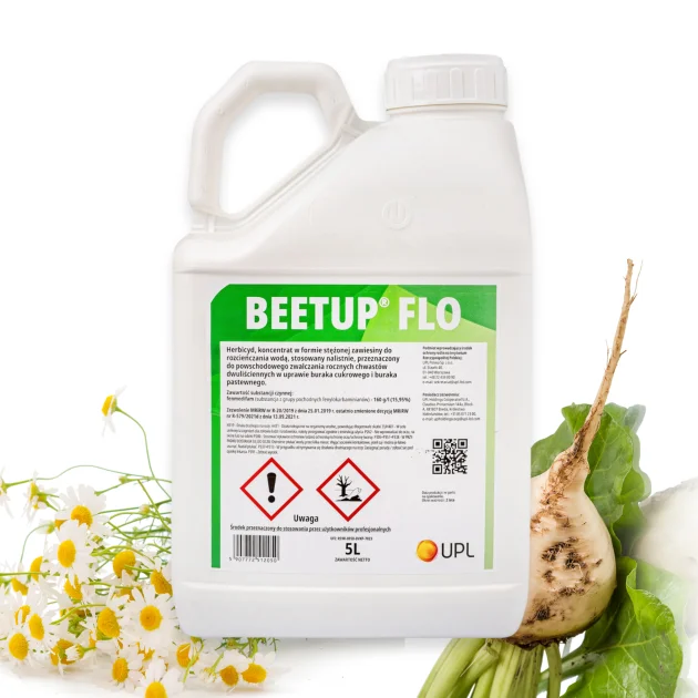 BEETUP FLO 5L Herbicyd Środek na chwasty w buraku pastewnym i cukrowym