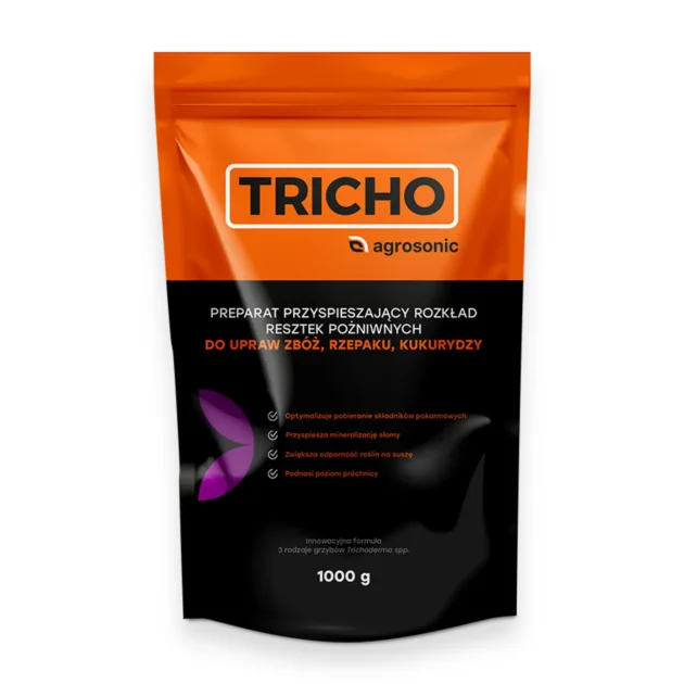Użyźniacz gleby TRICHO Agrosonic 1kg/5 ha Kukurydza, rzepak, zboża