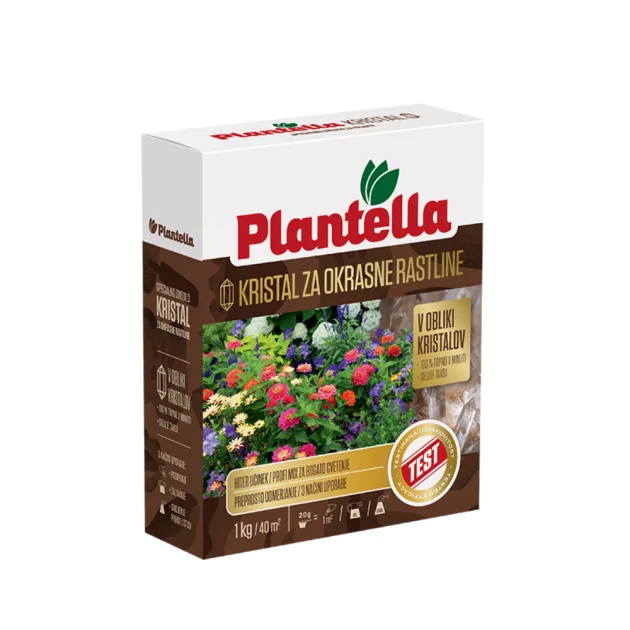 PLANTELLA Nawóz do Roślin Ozdobnych, Żywopłotów, Krzewów, Róż, Lawendy 1kg