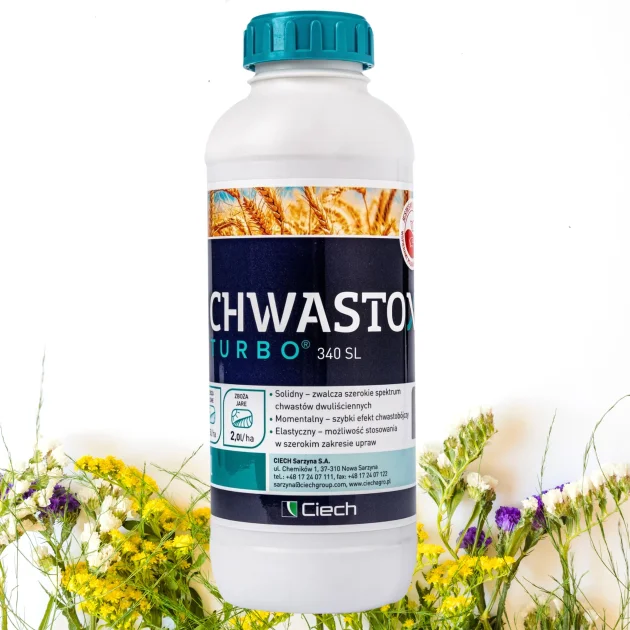 Środek na chwasty CHWASTOX TURBO 340 SL 1L Herbicyd jesienny zboża ozime