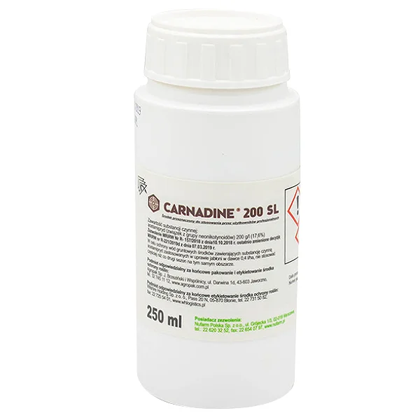 Środek owadobójczy CARNADINE 200 SL 250ML acetamipryd oprysk rzepak ozimy