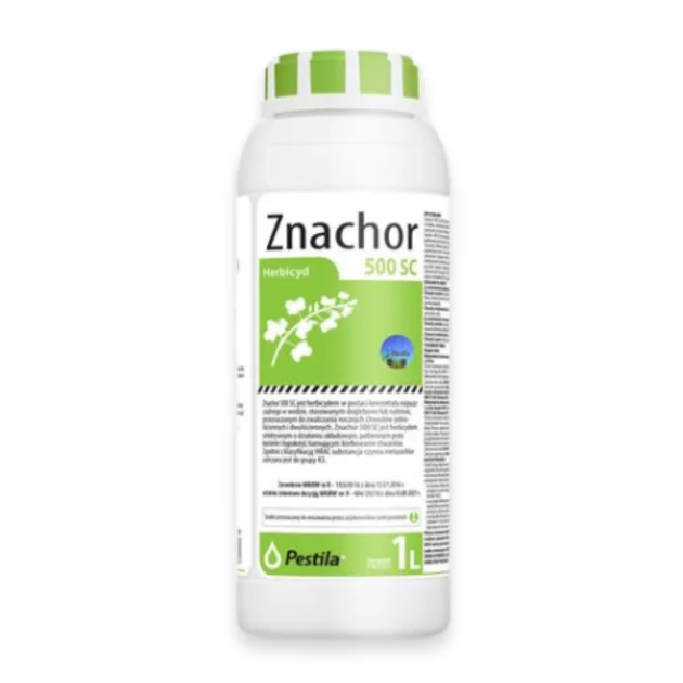 ZNACHOR 500 SC 1L Herbicyd Oprysk Koncentrat Środek na chwasty rzepak ozimy