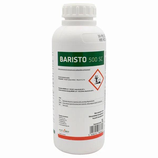Środek na chwasty BARISTO 500 SC 1L herbicyd napropamid rzepak kapusta