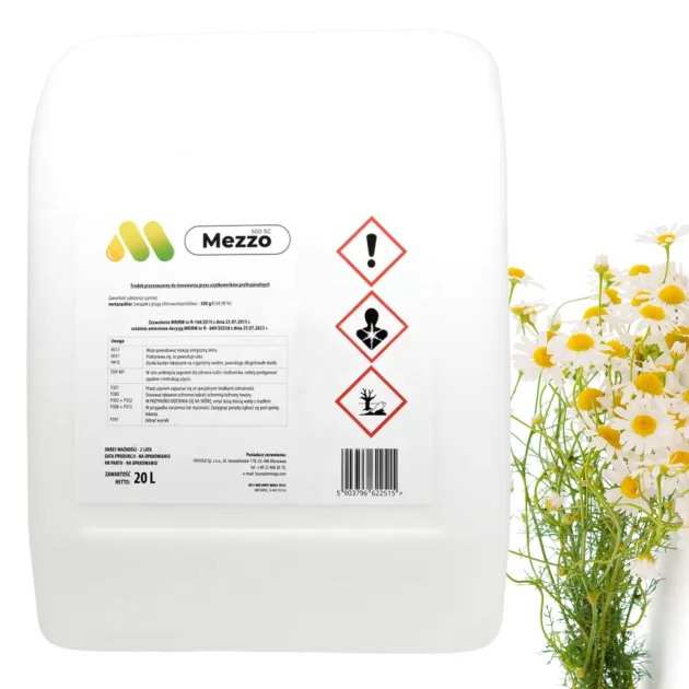 Środek na chwasty MEZZO 500 SC 20L herbicyd metazachlor rzepak ozimy