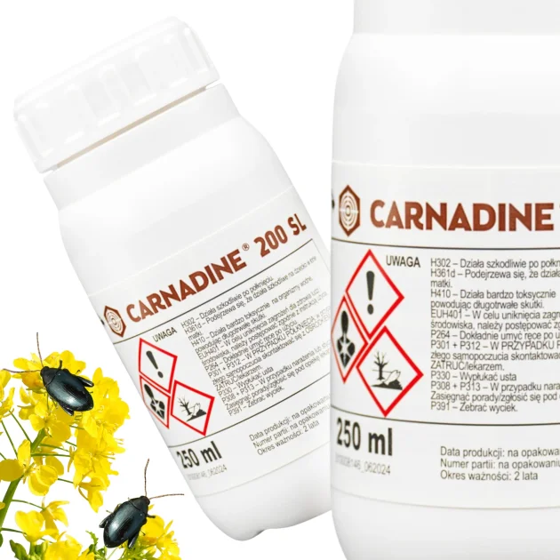 Środek owadobójczy CARNADINE 200 SL 250ML acetamipryd oprysk rzepak ozimy