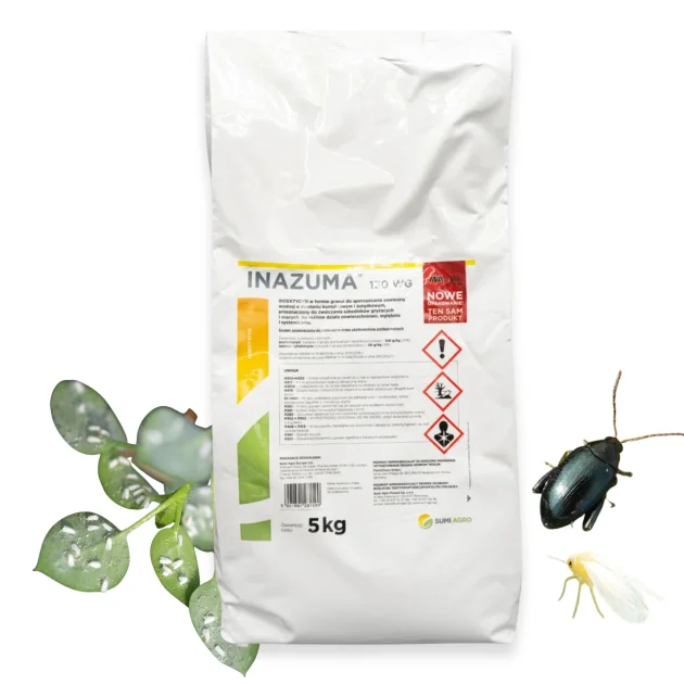 Środek owadobójczy INAZUMA 130 WG 5KG Insektycyd na pchełkę rzepakową