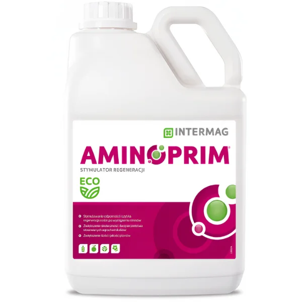 AMINOPRIM 5L Nawóz dolistny Aminokwasy Stymulator wzrostu roślin
