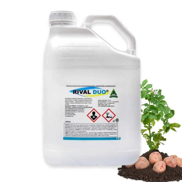 RIVAL DUO 10L oprysk na zarazę ziemniaka fungicyd koncentrat grzybobójczy